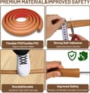 Thumbnail 6 de DIKARIYA Canaleta para Cables Suelo Madera 10m ⚡