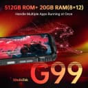 Thumbnail 3 de Doogee S118 smartphone 8/512GB Rojo 10.800 mAh