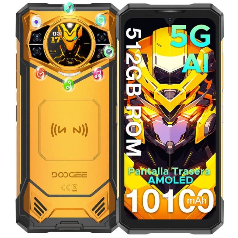 Imagen de Doogee S200X 32 GB RAM 512 GB AMOLED 5G IP68 Cámara 100 MP Batería 10100 mAh en OfertitasTOP