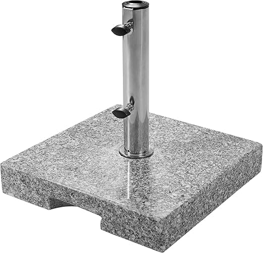 Doppler Base de Granito 25 kg para Sombrilla ☂️