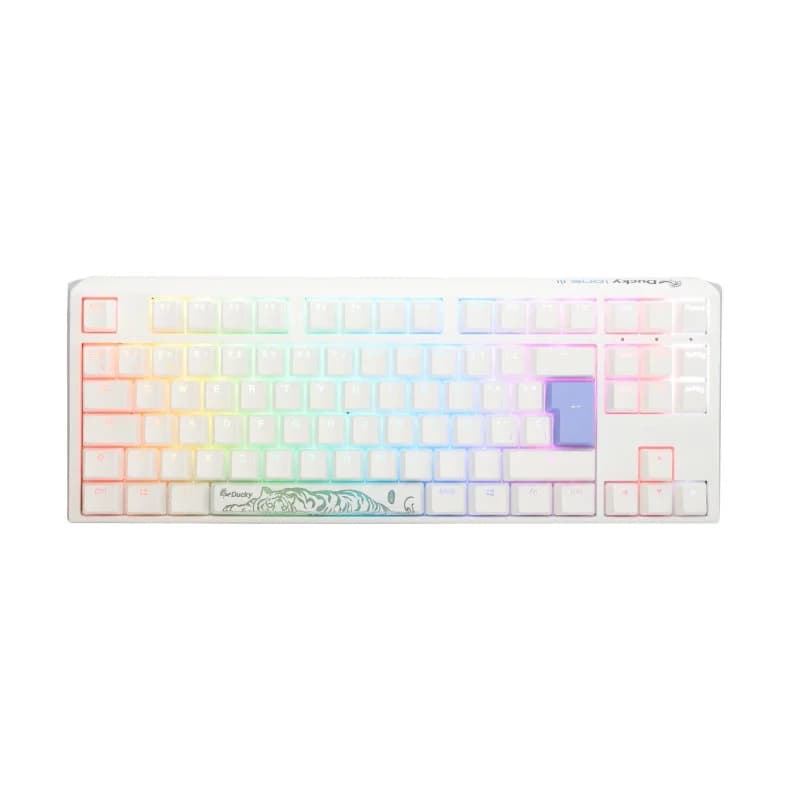 Imagen de Ducky One 3 Classic TKL teclado mecánico Hot-Swap RGB Blanco ⌨️ en OfertitasTOP