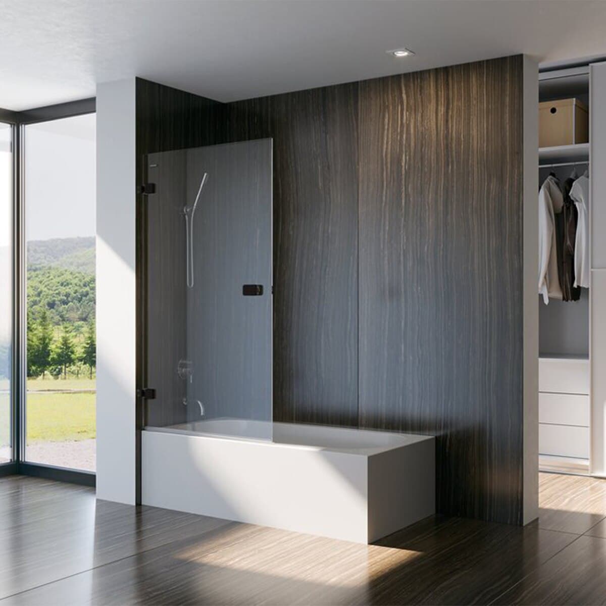 Duscholux D3 Essence Panel bañera 150 cm vidrio 6 mm