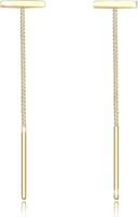 Thumbnail principal de Elli Pendientes Mujer Plata de Ley 925 🌟 Diseño Minimalista