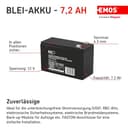 Thumbnail 1 de EMOS Batería AGM 12 V 7,2 Ah para SAI 📦