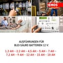 Thumbnail 5 de EMOS Batería AGM 12 V 7,2 Ah para SAI 📦