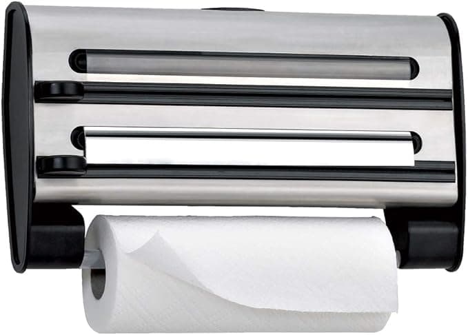 Emsa 505319 Porta Rollos en Acero Inoxidable 🧻 27.9x10.9x40.9 cm