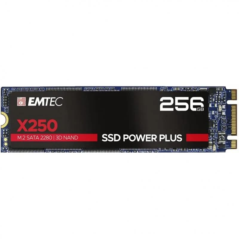 Imagen de Emtec X250 Power Plus 256GB SSD M.2 SATA 📷 en OfertitasTOP