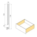 Thumbnail 1 de Emuca Kit cajón 178 mm altura, 450 mm profundidad 📦