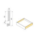 Thumbnail 5 de Emuca Kit cajón 93 mm, 450 mm profundidad 🛠️