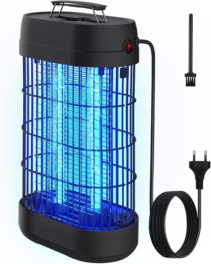 EUQQZU 18W Lámpara Antimosquitos UV ⚡ para Interior 80㎡