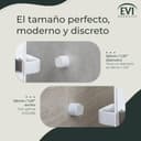 Thumbnail 3 de EVI I-198/28TPMBL: tope de puerta adhesivo Ø28 mm