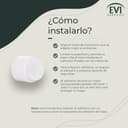 Thumbnail 4 de EVI I-198/28TPMBL: tope de puerta adhesivo Ø28 mm