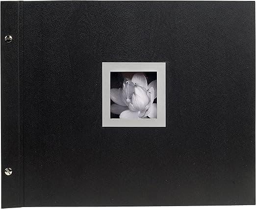 Exacompta Ceremony Álbum de Fotos con Tornillo, Negro 📸