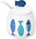 Thumbnail principal de Excelsa Ocean Azucarero Cerámica 200 ml Blanco/Azul 🌀