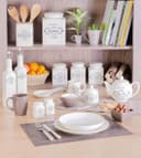 Thumbnail 2 de Excelsa Porta Utensilios Cocina Cerámica Blanco Marfil 🥄