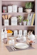 Thumbnail 2 de Excelsa Tarro para Tartas Cerámica Blanco Marfil 3L 🍰