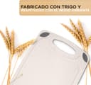 Thumbnail 3 de EXITOSO Tabla de Cortar de Trigo ☘️ Antibacteriana y Lavavajillas