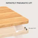 Thumbnail 5 de FLEXISPOT Mesa auxiliar C ajustable con ruedas 🛋️