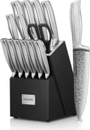 Thumbnail principal de FOHERE Juego de Cuchillos Cocina 14 pzas🗡️ Autoafilado y Mango Ergonómico