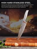 Thumbnail 5 de FOHERE Juego de Cuchillos Cocina 14 pzas🗡️ Autoafilado y Mango Ergonómico