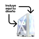 Thumbnail principal de Forgeon Arcanite ARGB Torre ATX blanca con cristal personalizable 🖥️