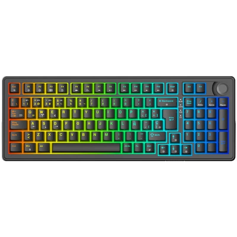 Imagen de Forgeon Meteor Teclado Gaming Wireless RGB 98% ⌨️ en OfertitasTOP