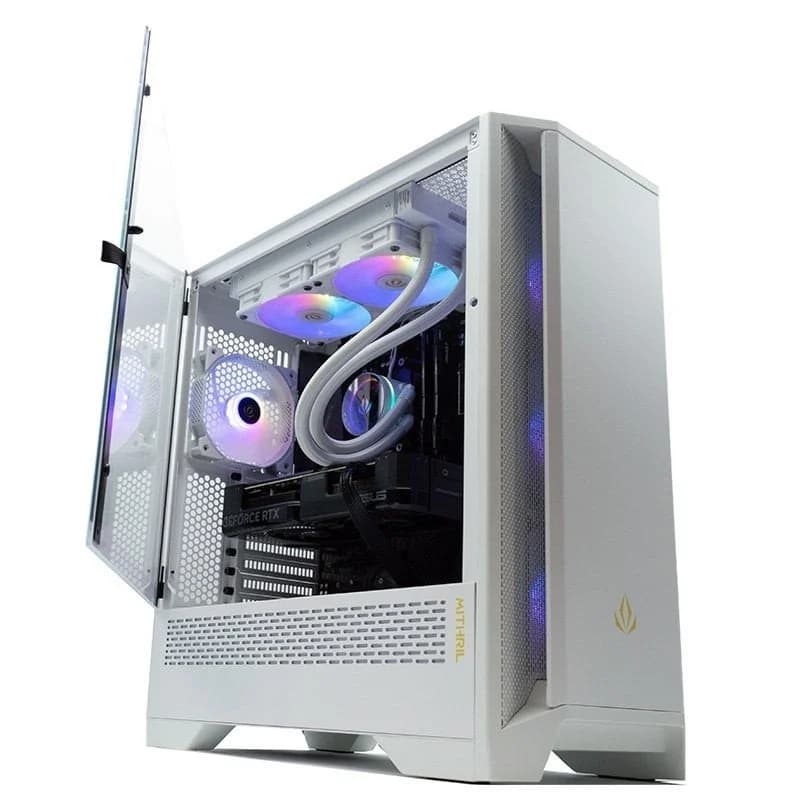 Imagen de Forgeon Mithril ARGB Torre ATX Mesh Blanca 🌟 en OfertitasTOP