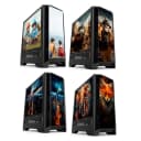 Thumbnail 2 de Forgeon Mithril ARGB Torre ATX negra con cristal personalizable 🖥️