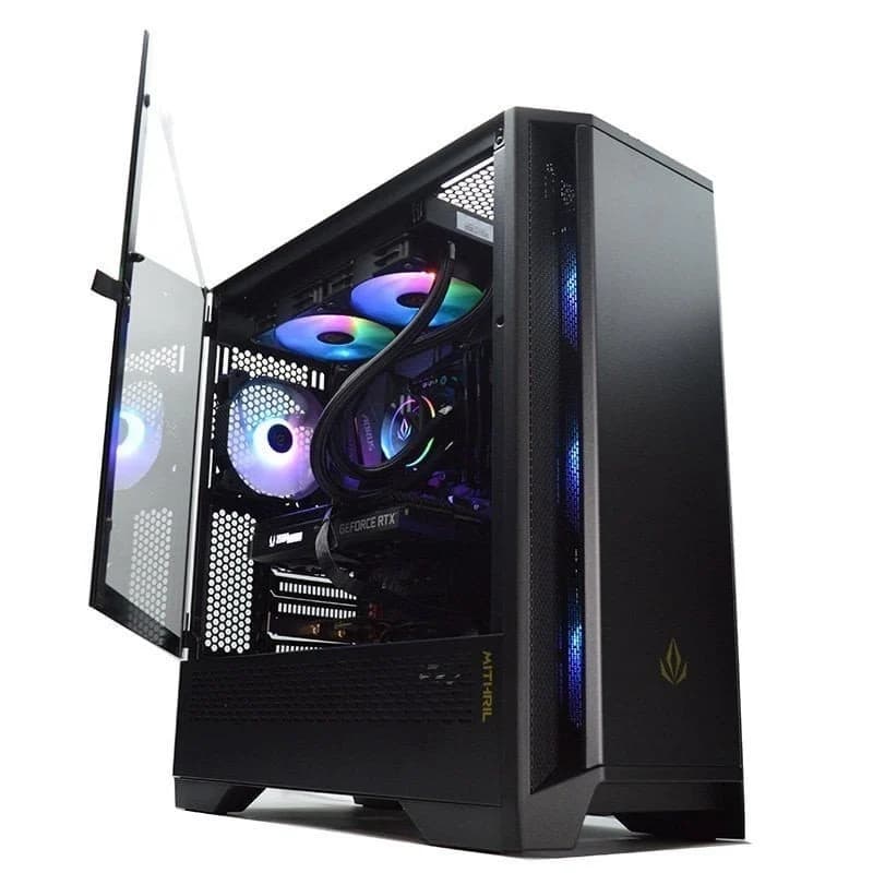 Imagen de Forgeon Mithril Torre ATX Negra con ARGB Mesh 🌈 en OfertitasTOP