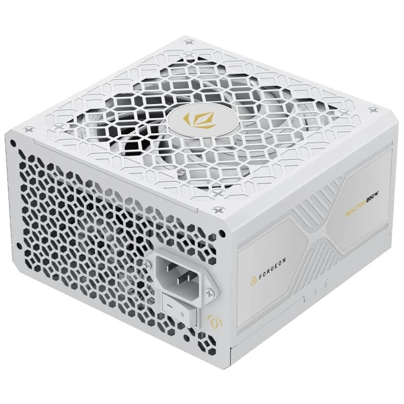 Imagen de Forgeon Reactor 850W Fuente ATX 3.1 modular blanca 💻 en OfertitasTOP