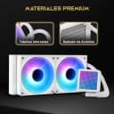 Thumbnail 2 de Forgeon Solum Refrigeración líquida 240 ARGB blanca 💻