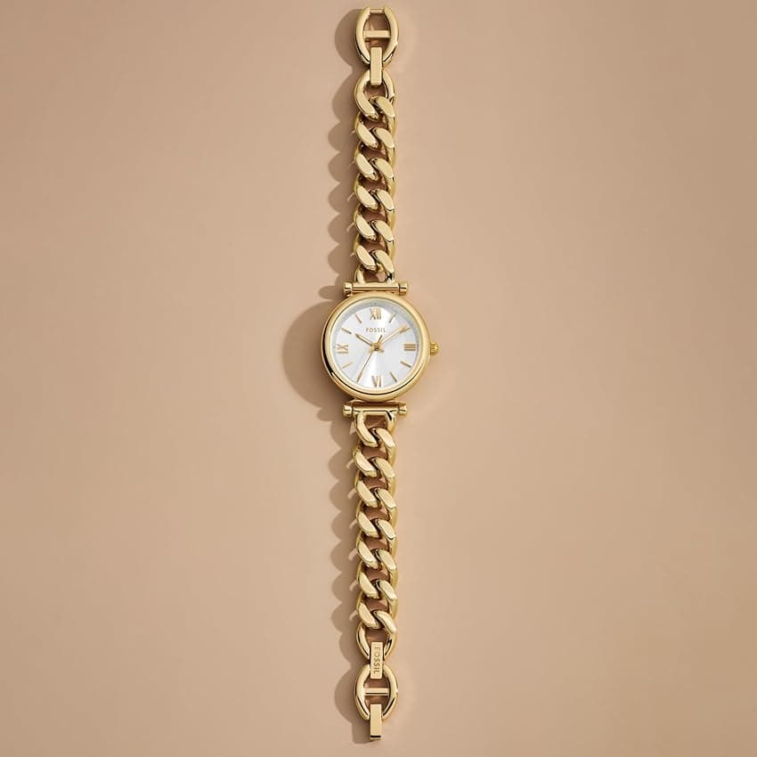 Imagen de Fossil Carlie Reloj mujer 28 mm en tono dorado ⌚ en OfertitasTOP