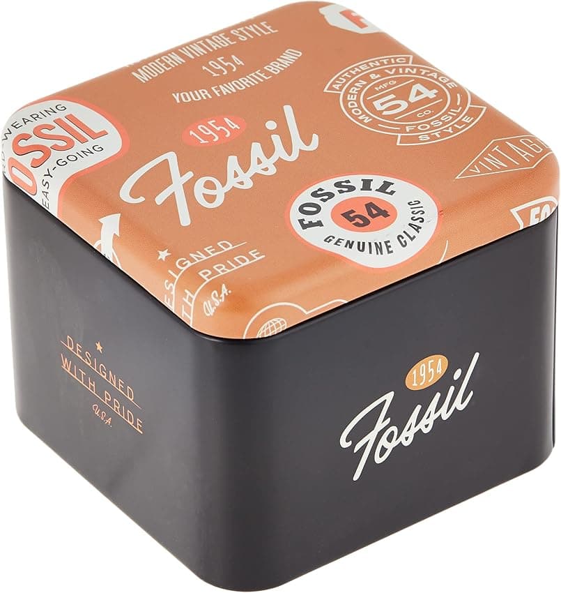 Imagen de Fossil Copeland FS5666 42 mm, caja acero y correa piel ⌚ en OfertitasTOP