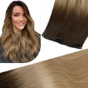 Thumbnail principal de Fshine Extensiones de Pelo Natural Castaño a Rubio Medio 💇‍♀️