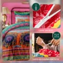 Thumbnail 3 de Funda Nórdica Nordica 200x200 Boho Mandala Rosa 🌸 con 2 Almohadas