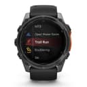 Thumbnail 1 de Garmin Fenix 8 51 mm acero, correa silicona ⌚