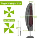 Thumbnail 1 de GEMITTO Funda para Parasol 🌂 Impermeable y Resistente