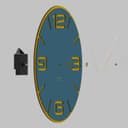 Thumbnail 4 de Giallobus Reloj MDF Navy Blue 30x30cm 🕒 Idea Regalo