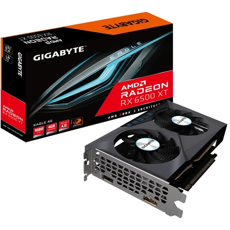 Imagen de Gigabyte Radeon RX 6500 XT Eagle 4 GB GDDR6 🖥️ en OfertitasTOP