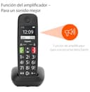 Thumbnail 3 de Gigaset E290 Teléfono DECT botones grandes negro 📞
