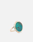 Thumbnail principal de Ginette NY Anillo Disc Ring anillo 18 quilates, talla 12