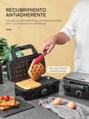 Thumbnail 8 de Gofrera 3 en 1 de Acero Inoxidable con Platos Extraíbles 🍽️