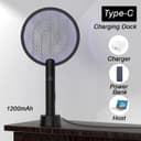 Thumbnail 4 de GooQand 2PCS Raqueta Eléctrica Anti Mosquitos ⚡️ Carga USB