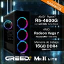 Thumbnail 1 de GREED MK2 Lite Ryzen 5 4600G 512 GB SSD
