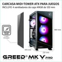 Thumbnail 3 de GREED MK5 Pro Ordenador 1 TB SSD RTX 5080 32 GB