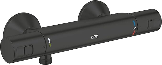 GROHE Precision Start Mezclador Ducha Termostático Negro Mate 🚿