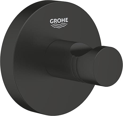 GROHE Start Colgador Individual Negro Mate 🚿 Compatible con QuickFix