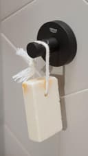 Thumbnail 1 de GROHE Start Colgador Individual Negro Mate 🚿 Compatible con QuickFix