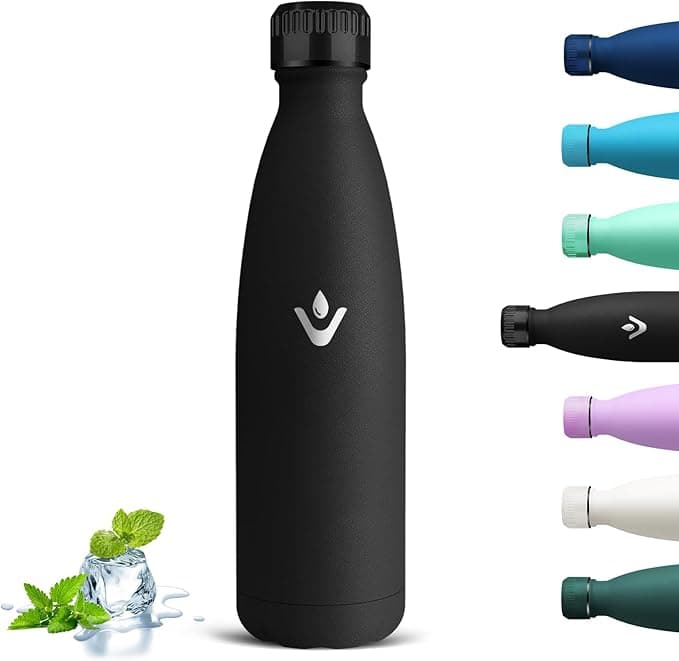 Grsta Botella Agua Acero Inoxidable 750ml 🚰 Sin BPA, Térmica y Reutilizable