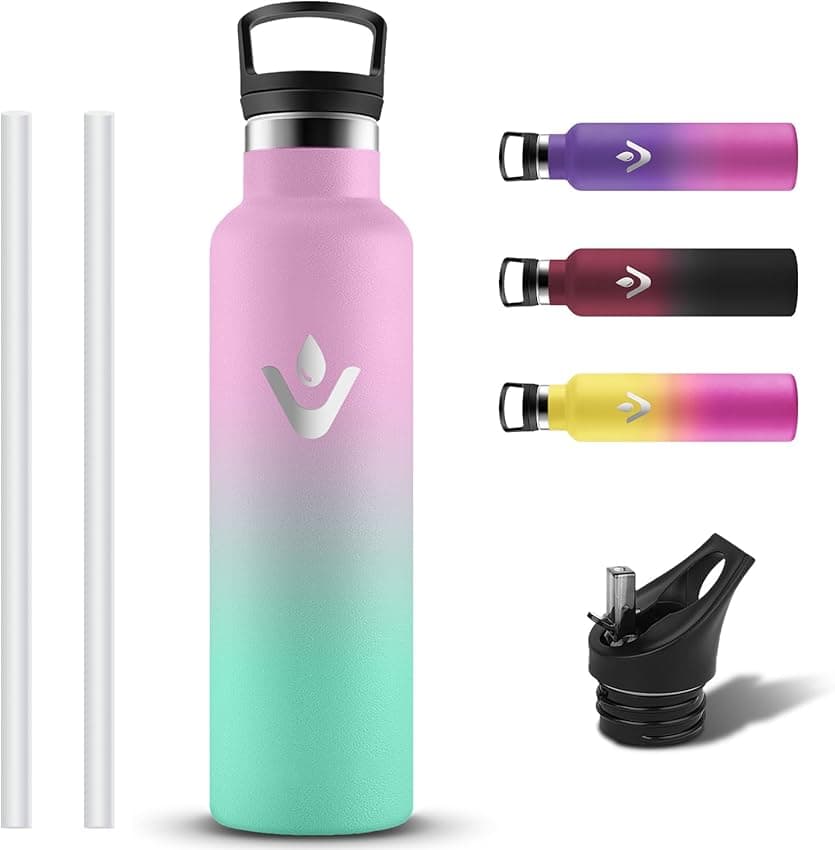 Grsta Botella térmica 750 ml con pajita y filtro 🚰